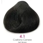 TMT Milano Art Collection Crema Colorante Luminacolor 4.1 Castaño Medio Ceniza 100ml - 1